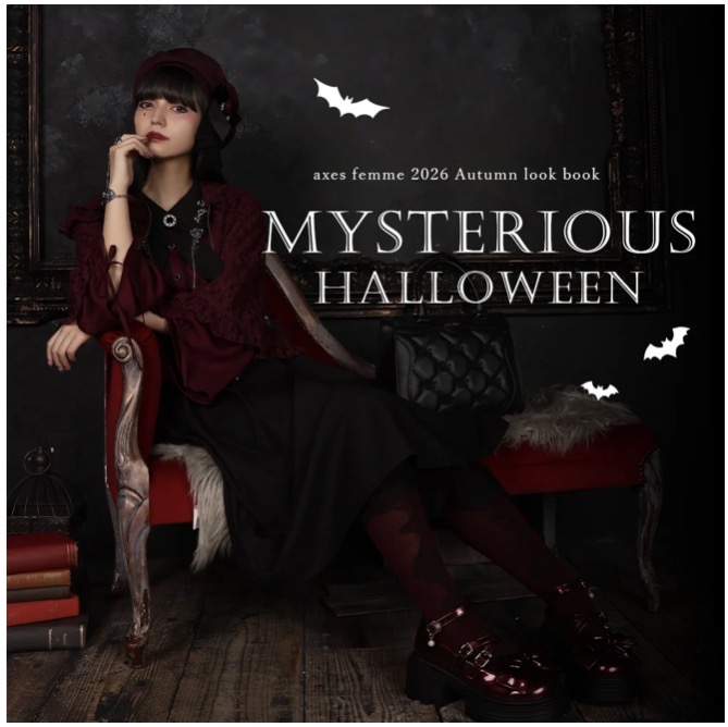axes femme Mysterious Halloween🎃発売!