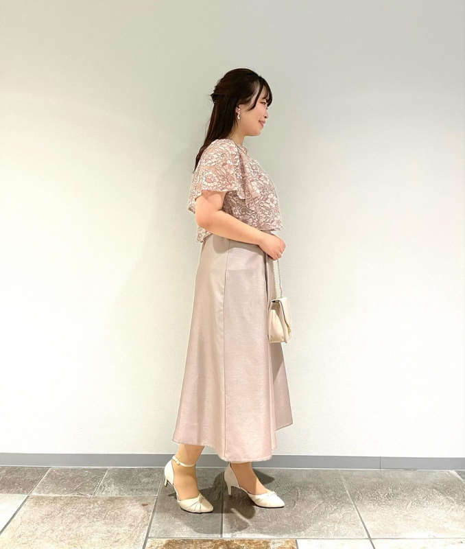 ⁡ 〜Lace blouse dress〜 ⁡