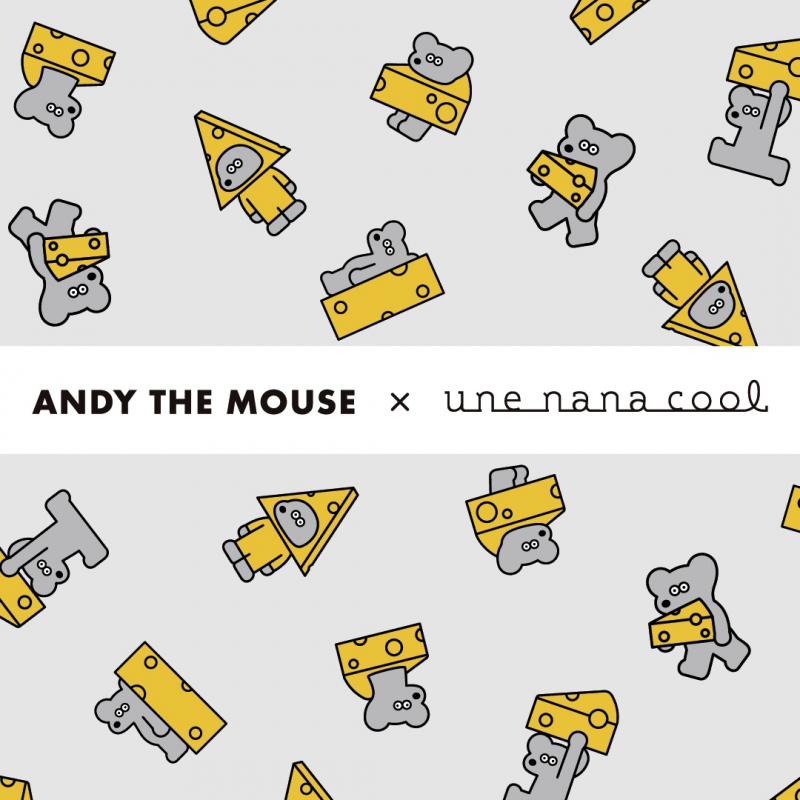 ねずみのANDY×unenanacool　🐭🧀