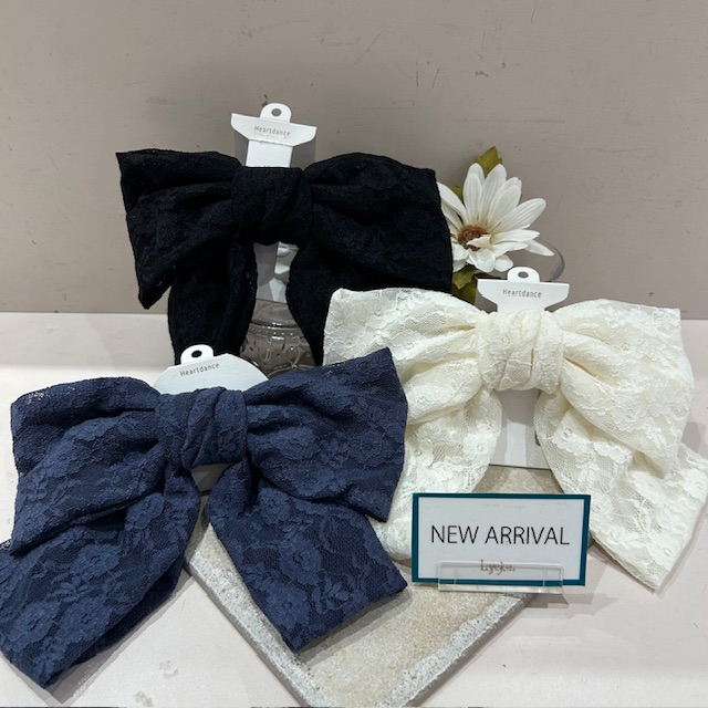 新作リボンバレッタ🎀
