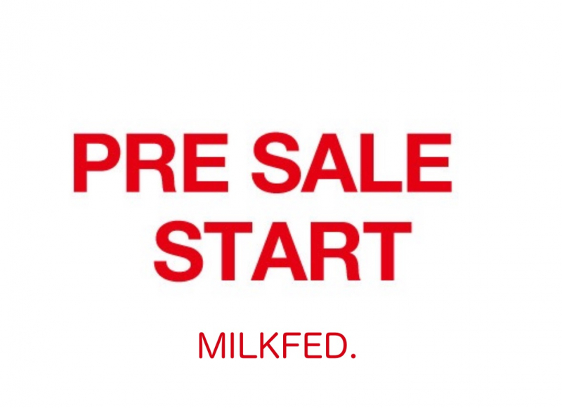 MILKFED. PRE SALE START📢📢