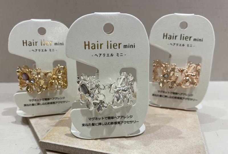 新作ヘアアクセ💇🏻‍♀️✨