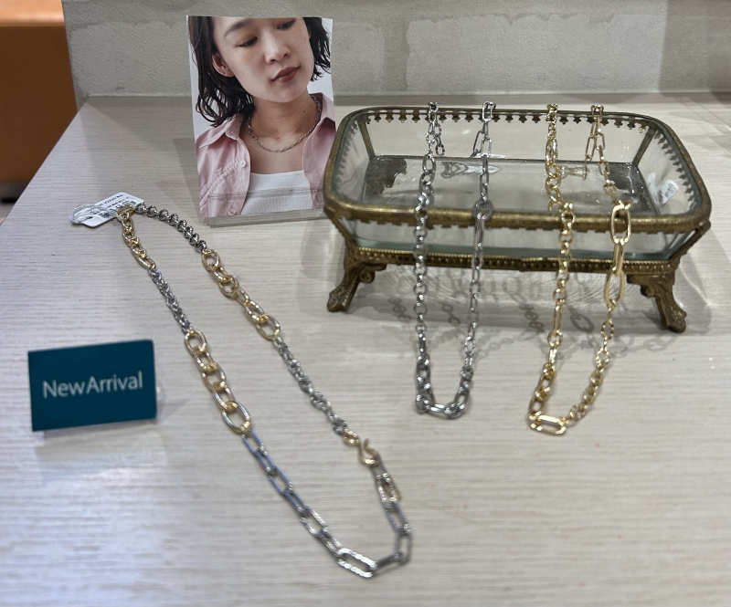 メタルチェーンネックレス⛓️