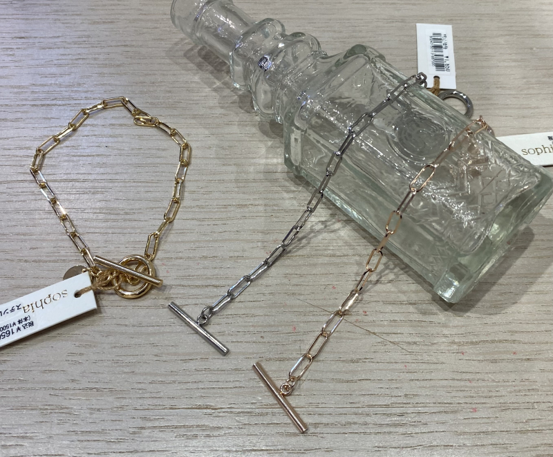ステンレスブレスレット🩷