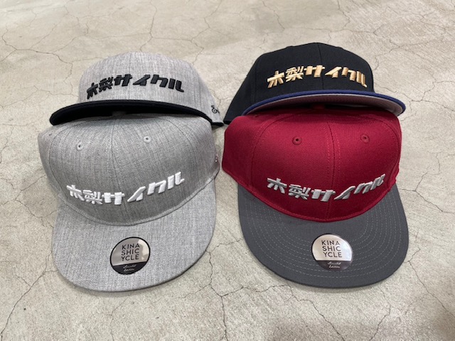 木梨サイクル新作キャップのご紹介！