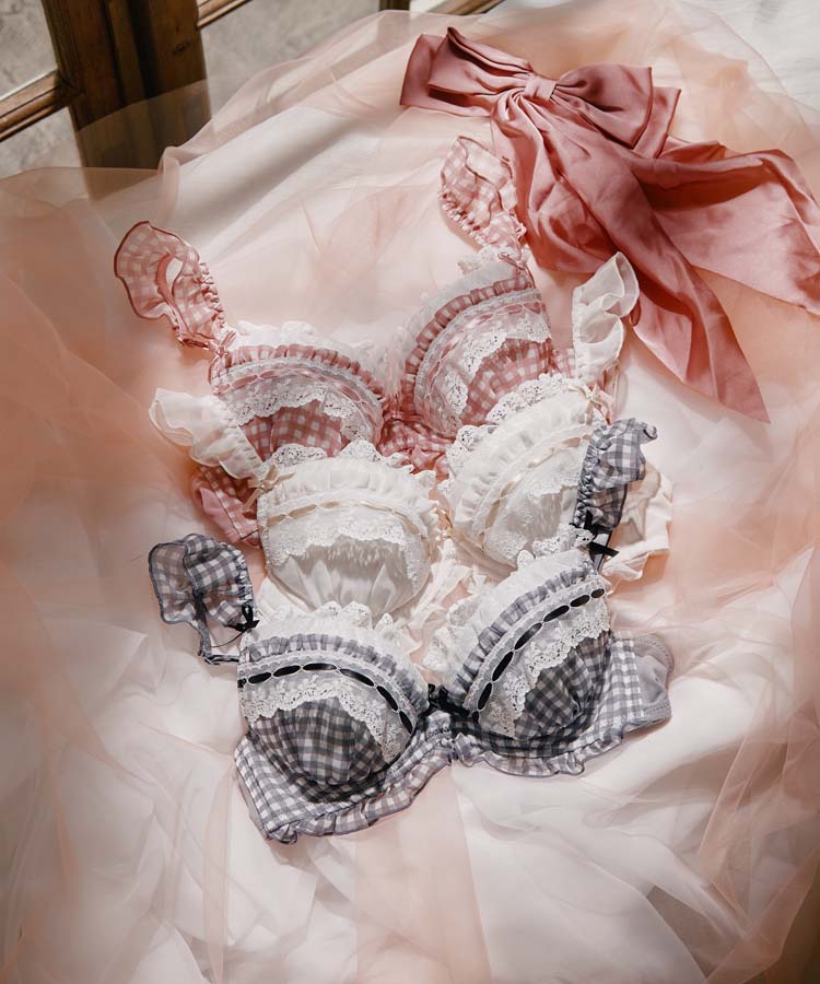 4F【San-ai resort northely】ギンガムチェックブラセット入荷しました🎀