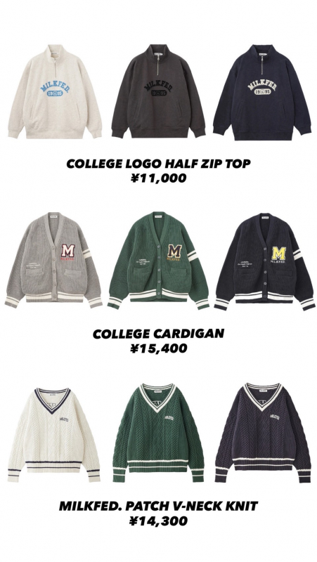 🌼MILKFED.今週の新作アイテム🌼