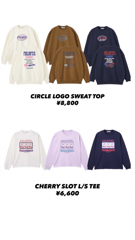 🍒MILKFED. 今週の新作アイテム🍒