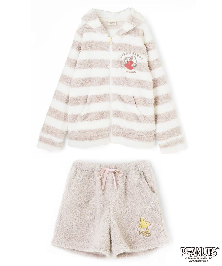 4F【San-ai resort northely】スヌーピーイチゴルームウェア🍓🐶