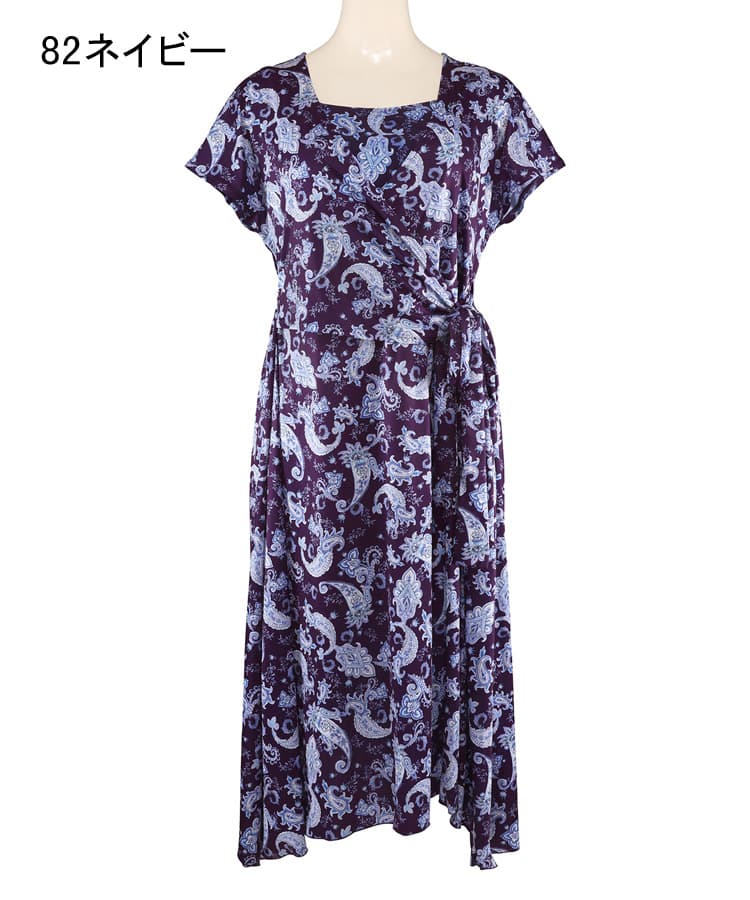 4F【San-ai Resort northerly】スリーブドレス3点セット水着🫧🐠👙