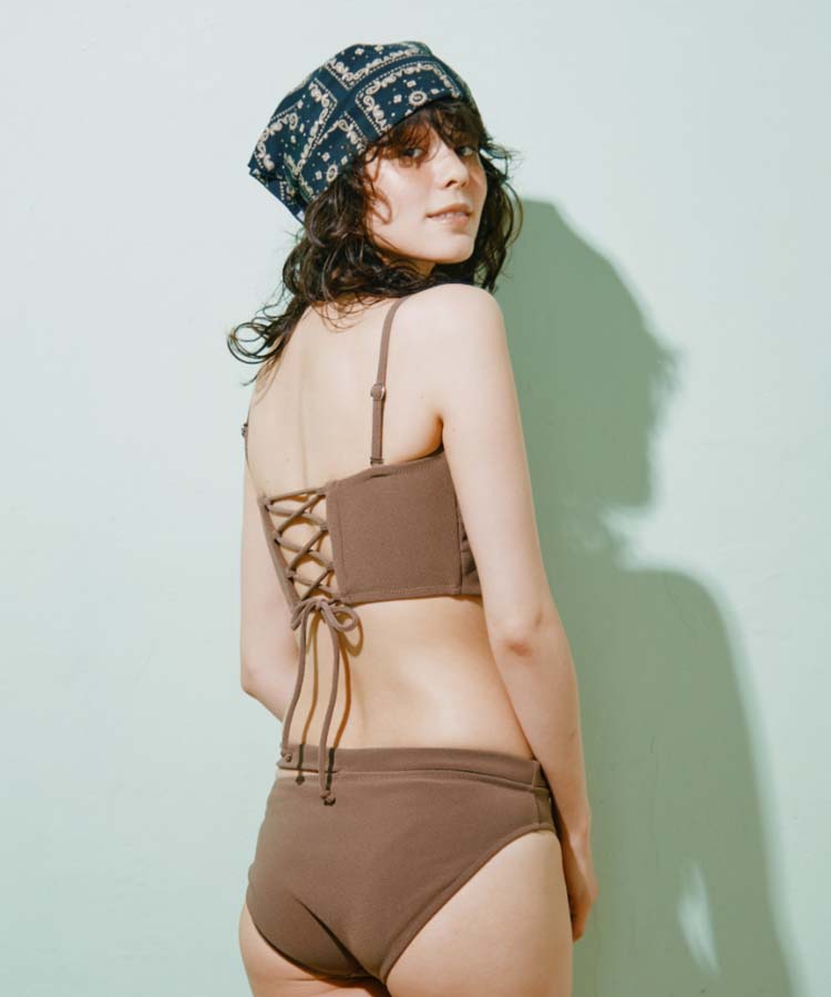 4F【San-ai Resort northerly】クロスバンドゥビスチェビキニ❤︎