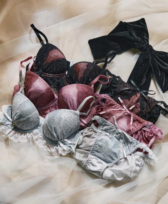 【福岡ソラリアプラザ店】ドッティーティーズブラジャー&ショーツセット♡