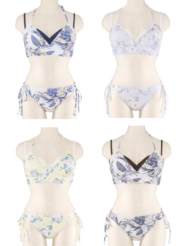 4F【San-ai Resort northerly】FUWAMARU　レイヤードノンワイヤービキニ🫧🐠