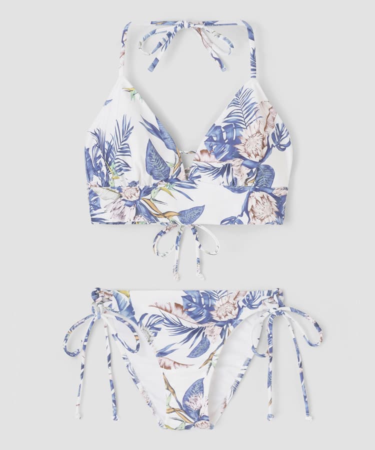 4F【San-ai Resort northerly】FUWAMARU　レイヤードノンワイヤービキニ🫧🐠