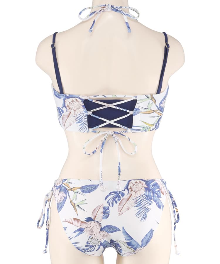 4F【San-ai Resort northerly】FUWAMARU　レイヤードノンワイヤービキニ🫧🐠