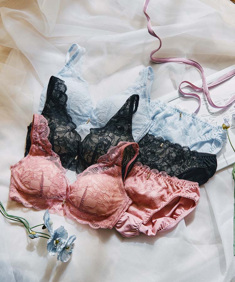 4F【San-ai Resort northerly】脇高フルカバーノンワイヤーブラセット入荷いたしました♡