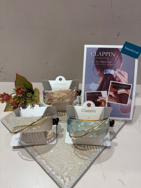 新作ヘアクリップ🌷