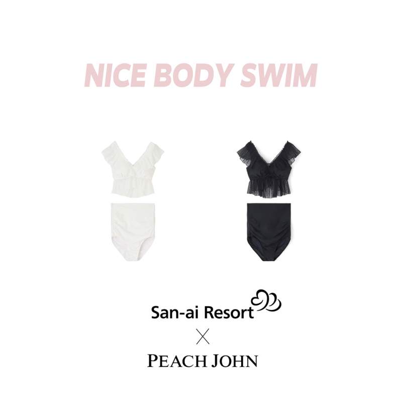 4F【San-ai resort northely】San-ai ×PJコラボ　ナイズバディ水着のご紹介です🩷