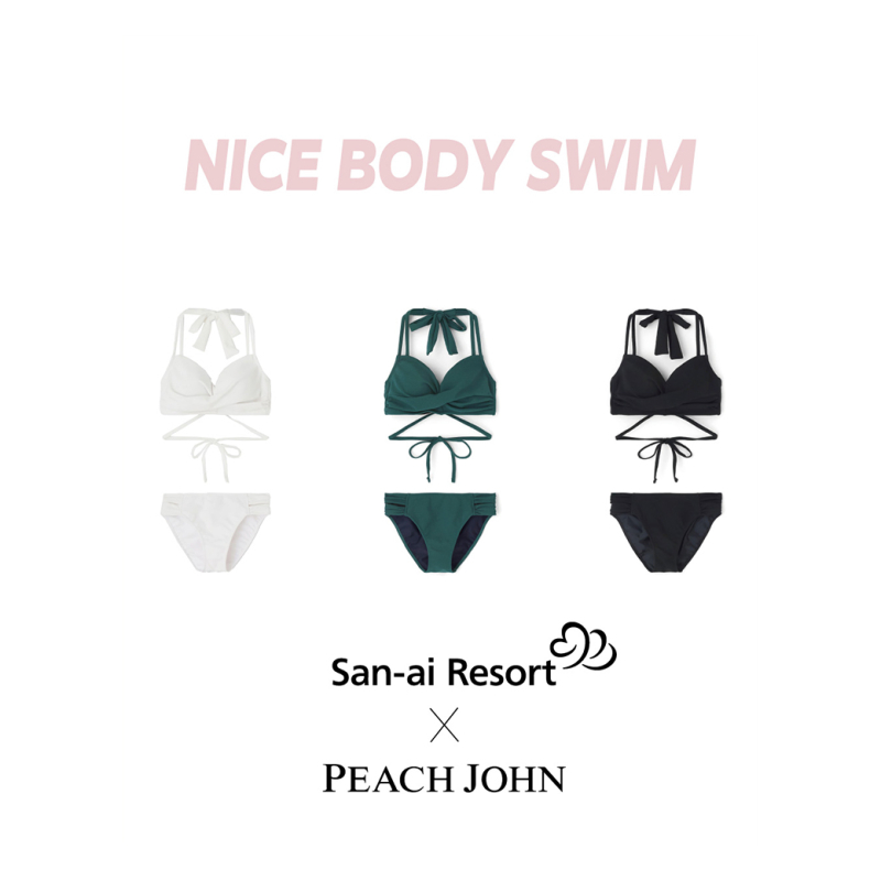 4F【San-ai Resort northerly】限定店舗発売San-ai Resort×PEACH　JOHNコラボ水着　入荷いたしました♡