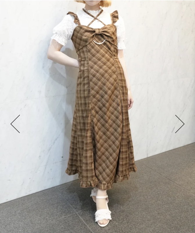 リボン🎀がカワイイワンピース♡