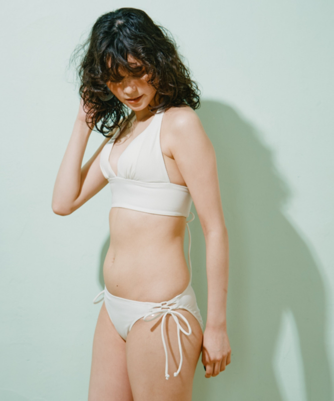 4F【San-ai resort northerly】盛✨人気のナチュラルアップブラ　ビキニ　Eco Rib