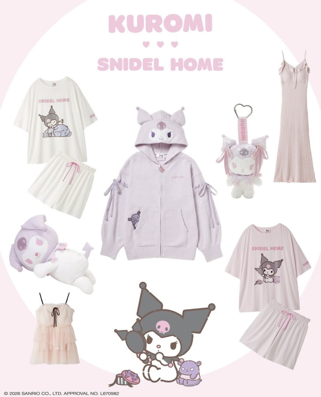 KUROMI♥SNIDEL HOME