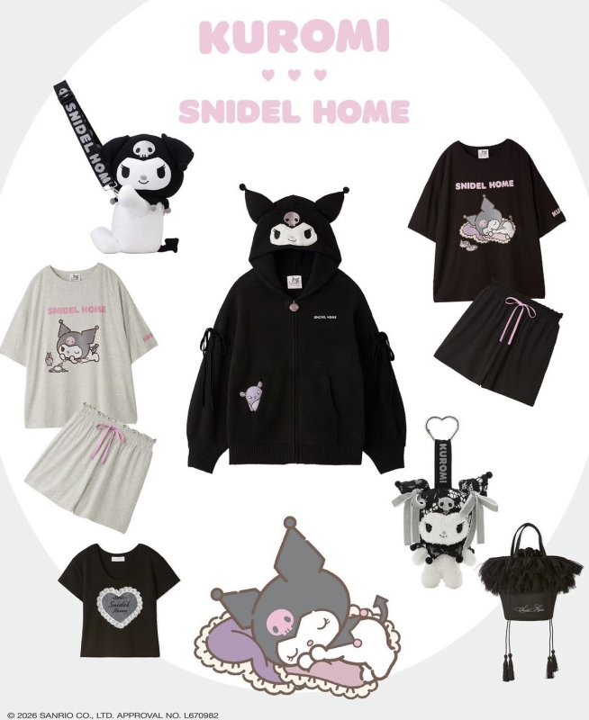 KUROMI♥SNIDEL HOME